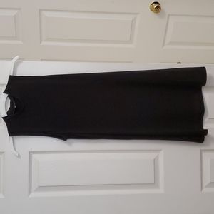 Mock Neck Swing Dress